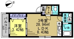 カンタービレの物件間取画像